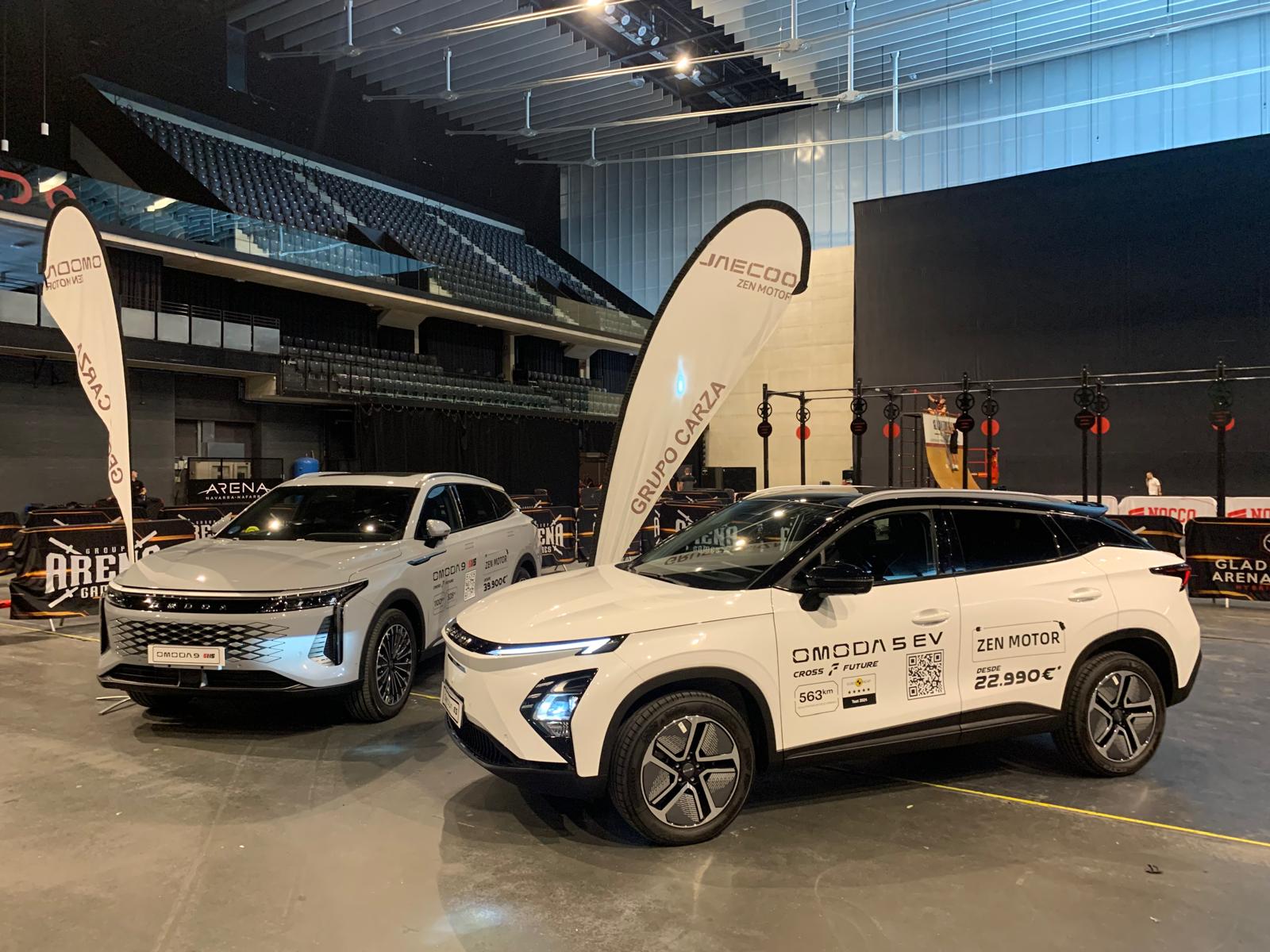 Omoda Jaecoo Zen Motor patrocina los Gladiators Arena Games en Navarra