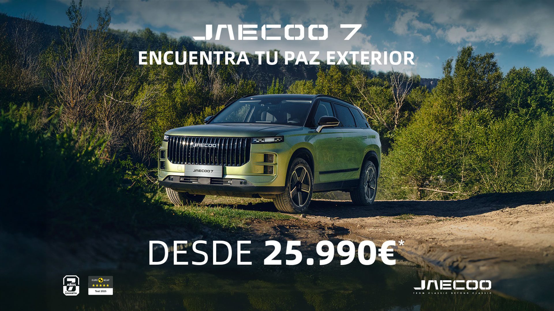 Si buscas potencia, estilo y tecnología premium, esta es tu ocasión perfecta. En Zen Motor tenemos el Jaecoo 7 con condiciones excepcionales.