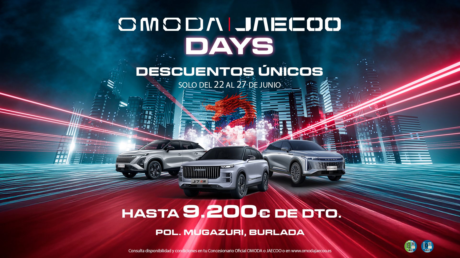 Si buscas potencia, estilo y tecnología premium, esta es tu ocasión perfecta. En Zen Motor tenemos el Jaecoo 7 con condiciones excepcionales.