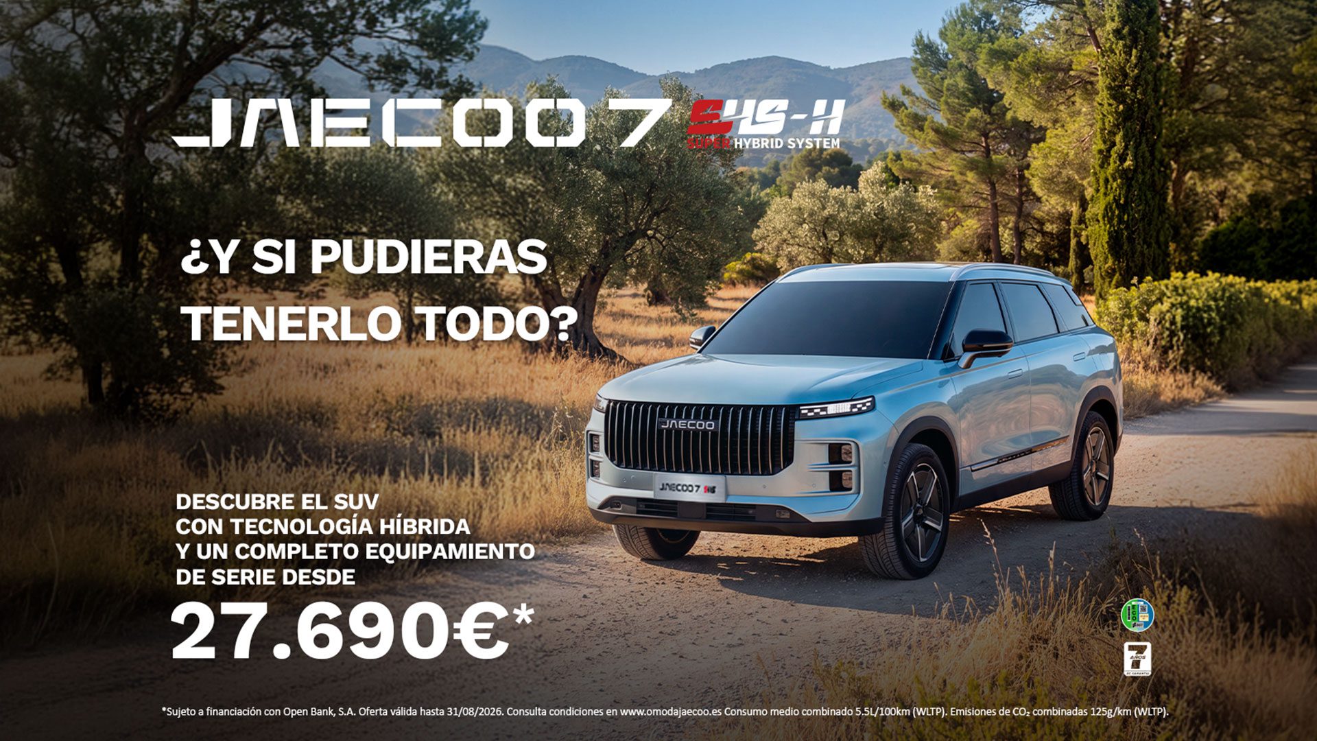 Jaecoo 7 SHS-H